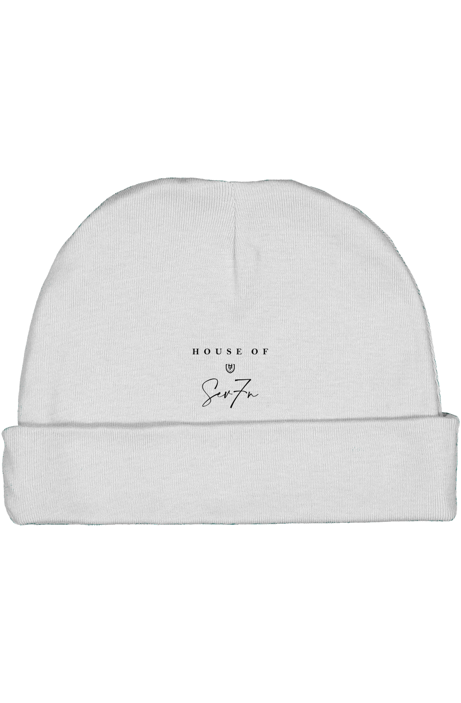 H7 White/Black Infant Baby Rib Cap