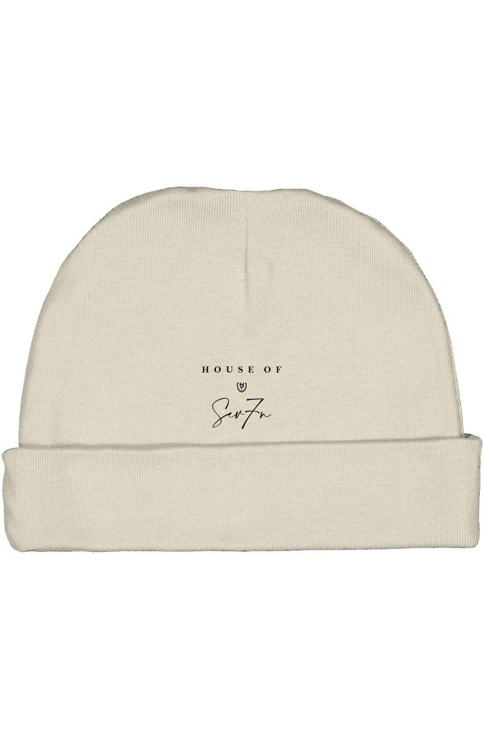 H7 Natural/Black Infant Baby Rib Cap