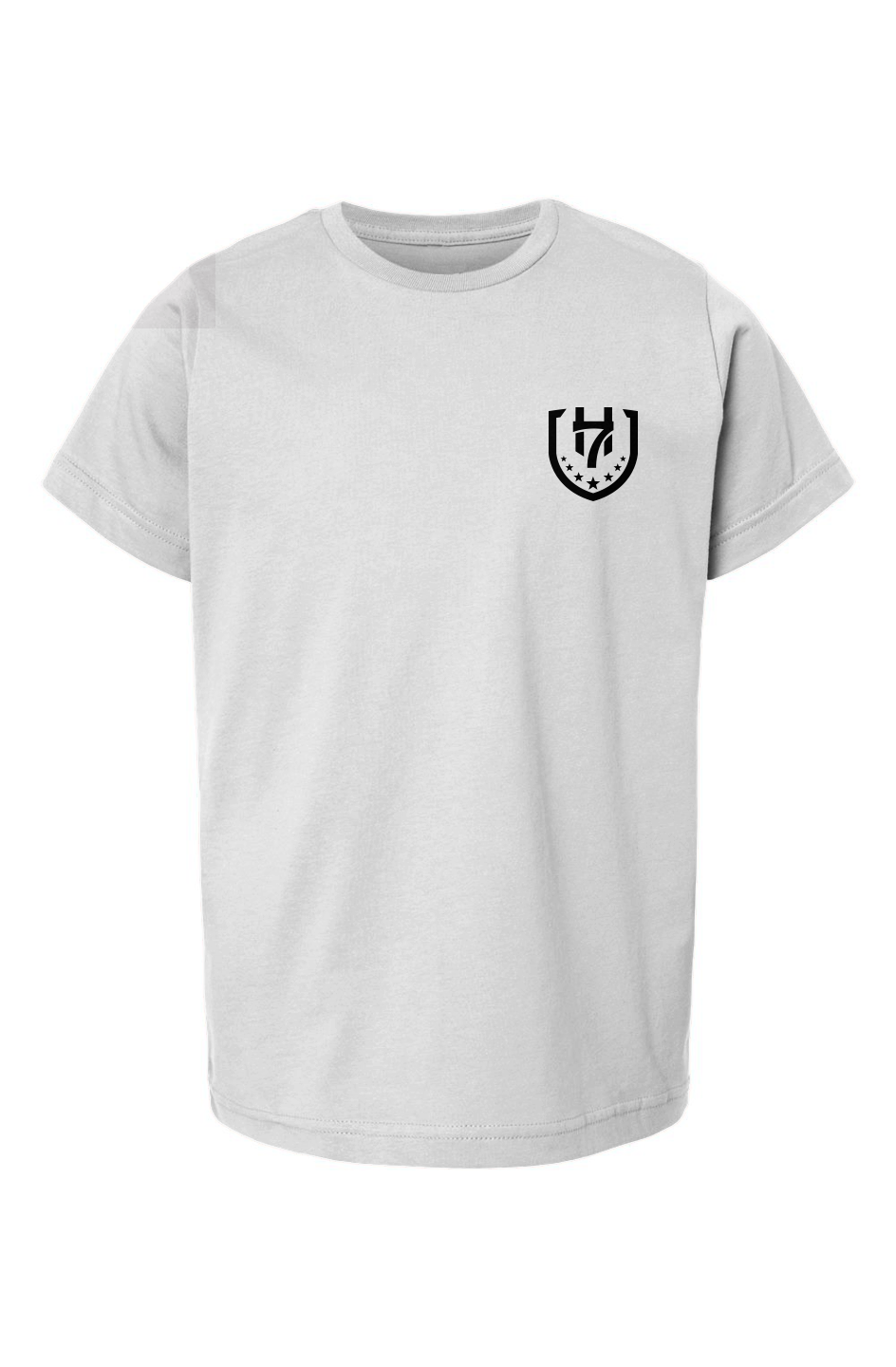 H7 White Youth Fine Jersey T-Shirt