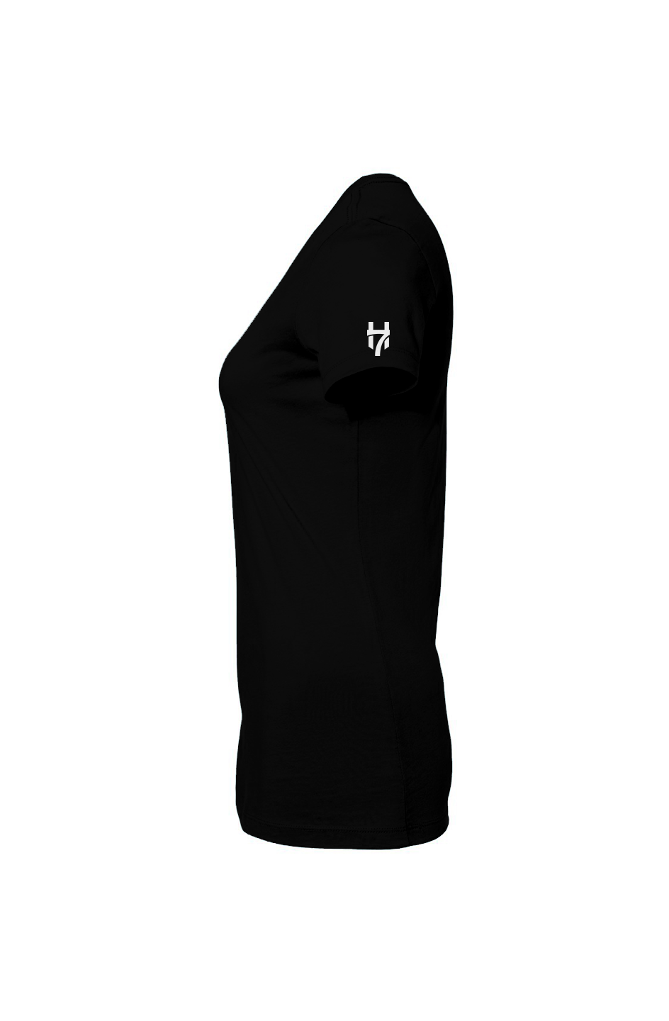 H7 Black Women's Slim Fit Tee