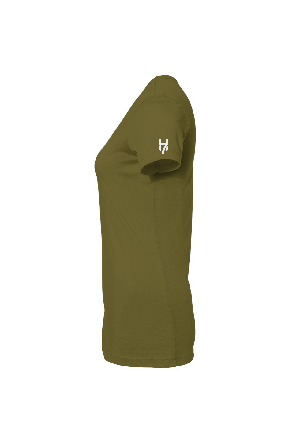 H7 Olive Women's Slim Fit Tee