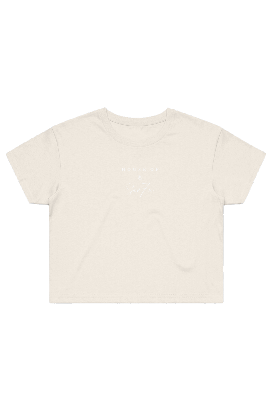 H7 Ecru Street Crop Tee