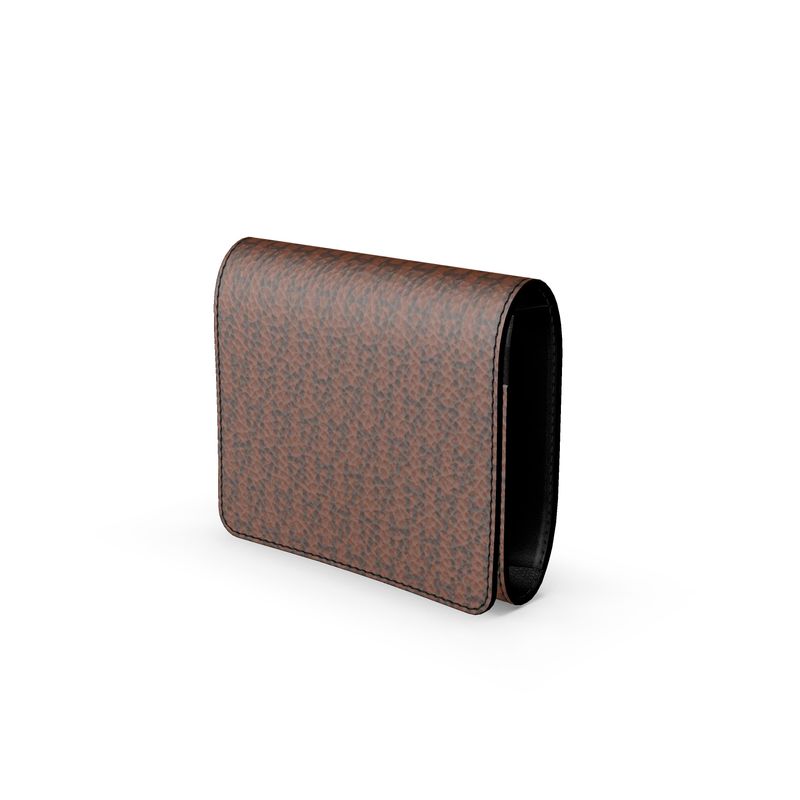 Small Leather Foldover Purse