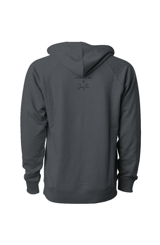 H7 Indigo Icon Loopback Terry Hooded Sweatshirt