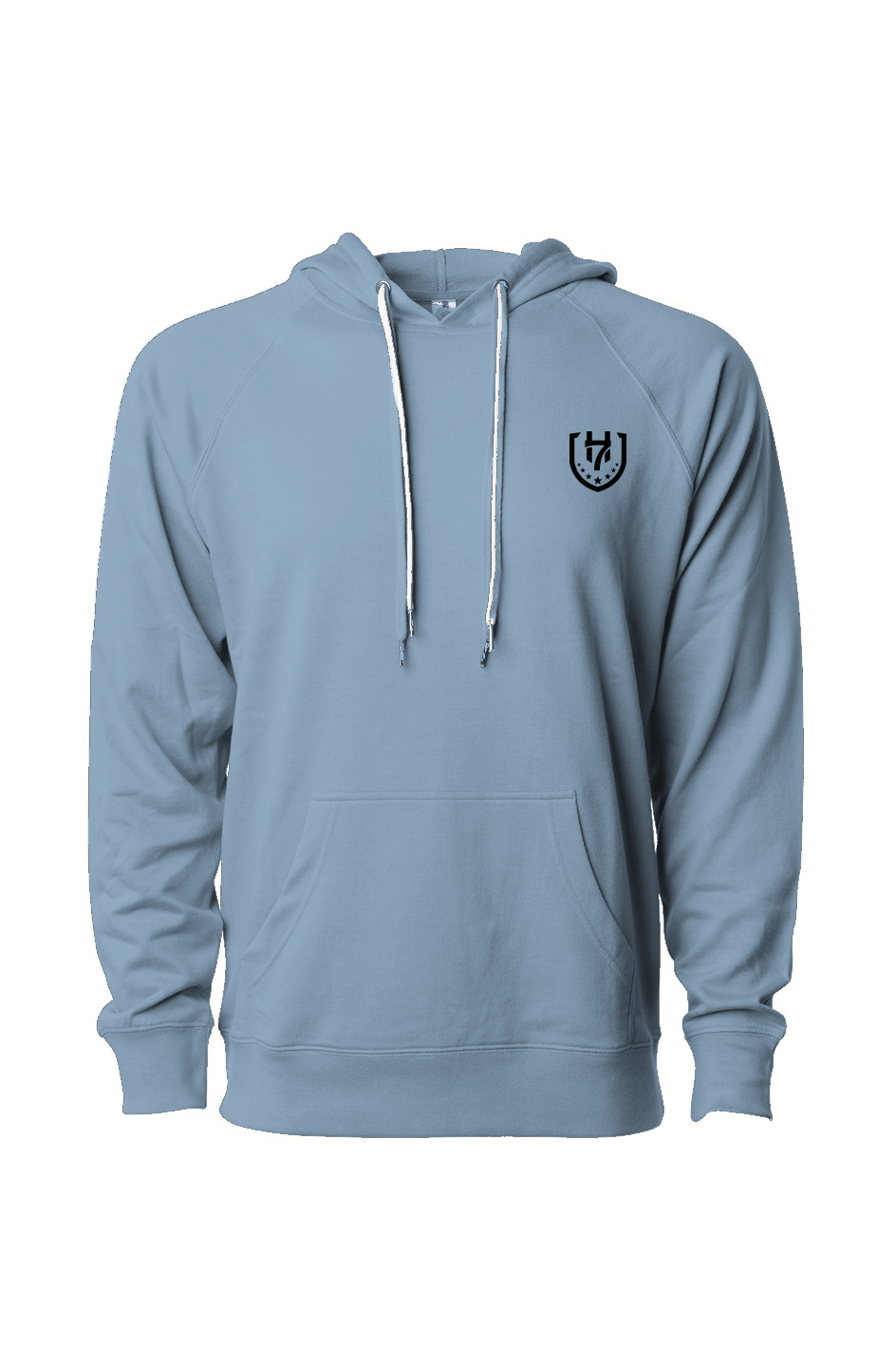 H7 Misty Blue Icon Loopback Terry Hooded Sweatshir