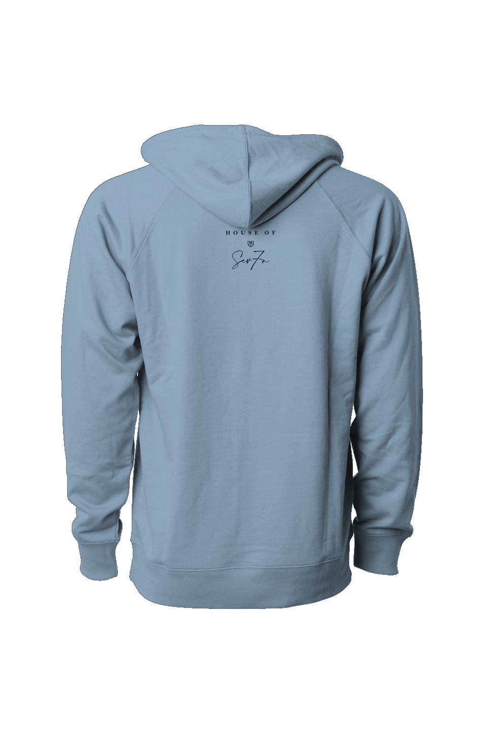 H7 Misty Blue Icon Loopback Terry Hooded Sweatshir