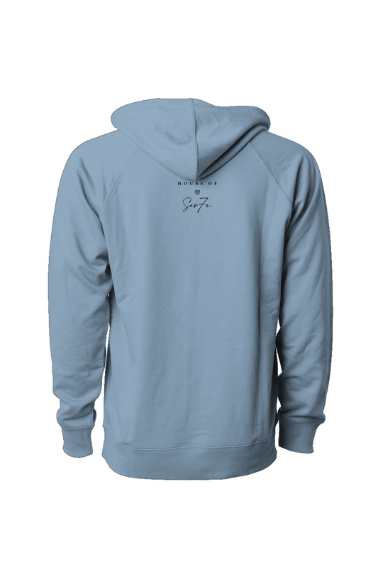 H7 Misty Blue Icon Loopback Terry Hooded Sweatshir