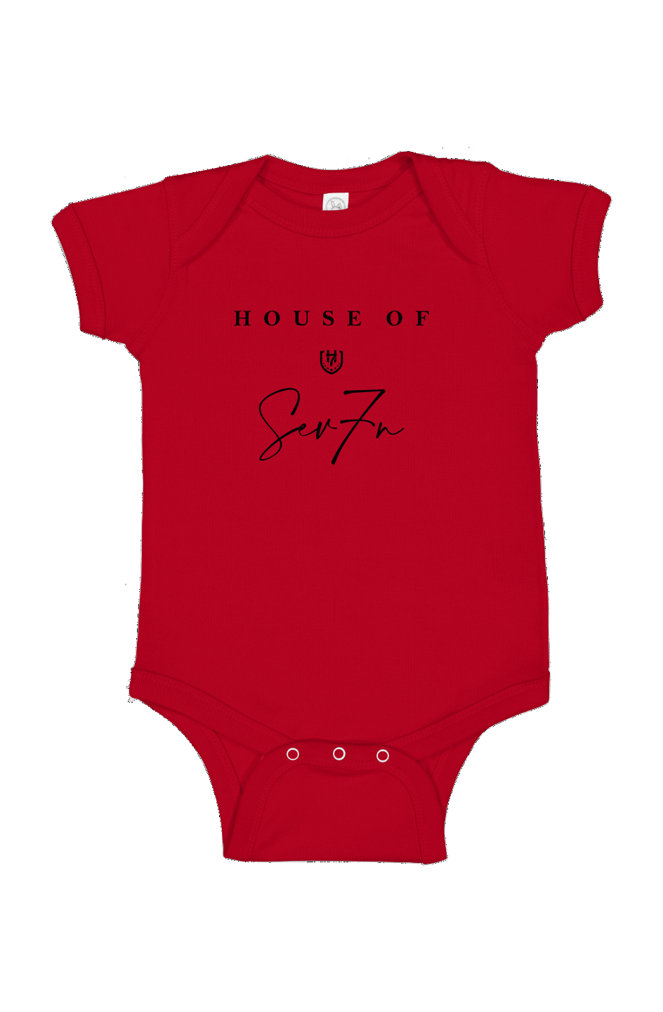 H7 Red Infant Fine Jersey Bodysuit
