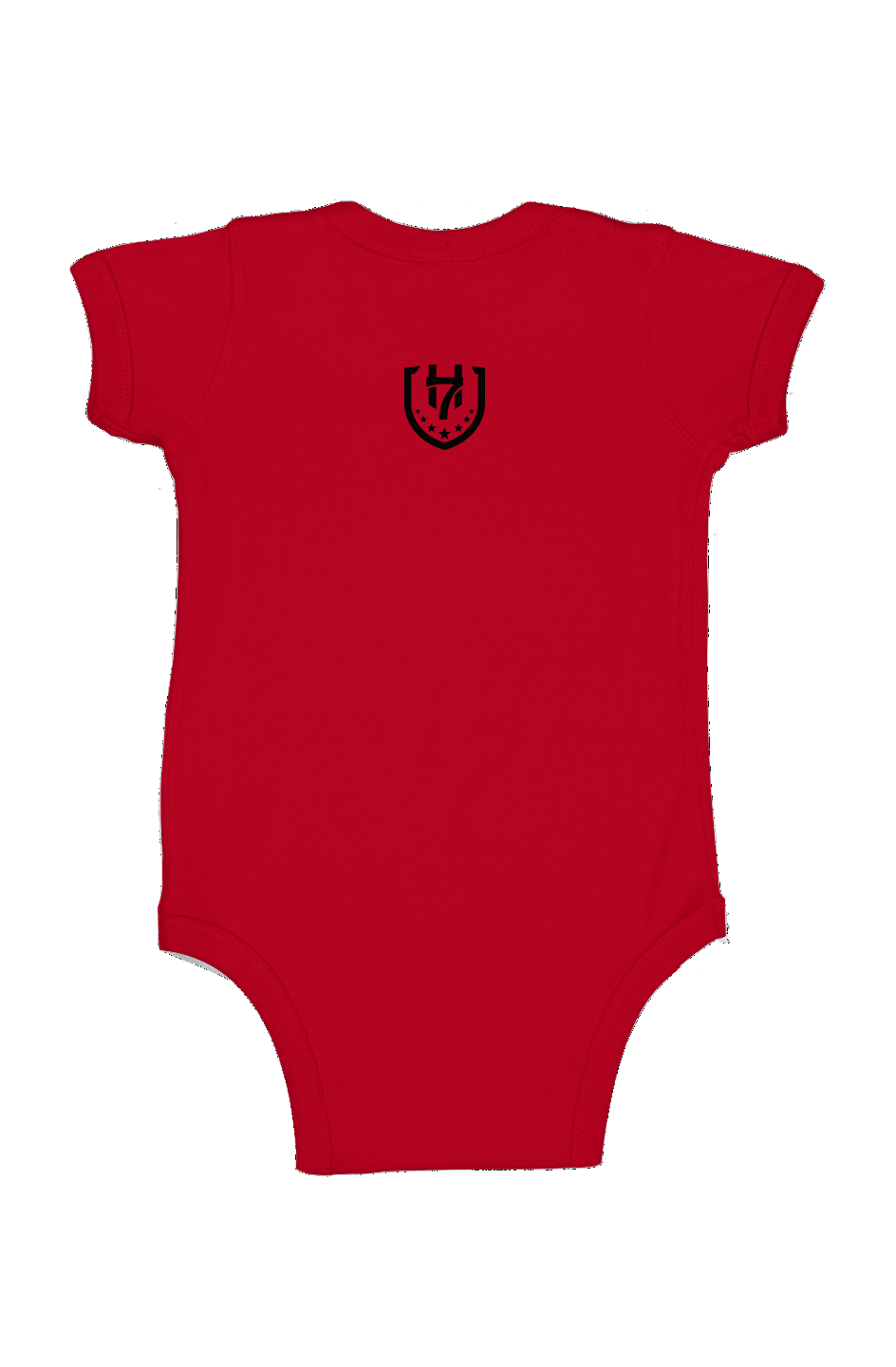 H7 Red Infant Fine Jersey Bodysuit