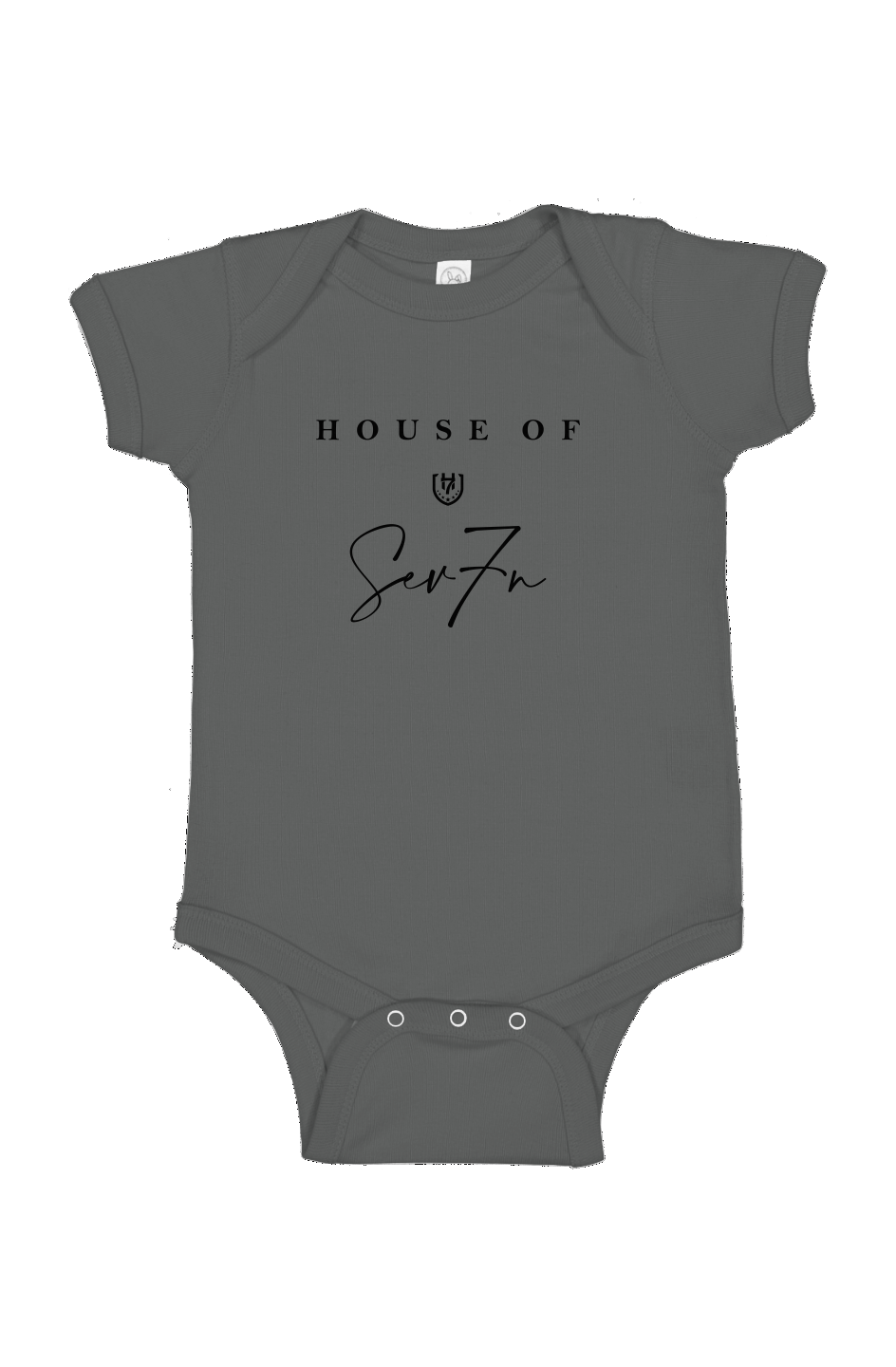 H7 Grey Infant Fine Jersey Bodysuit