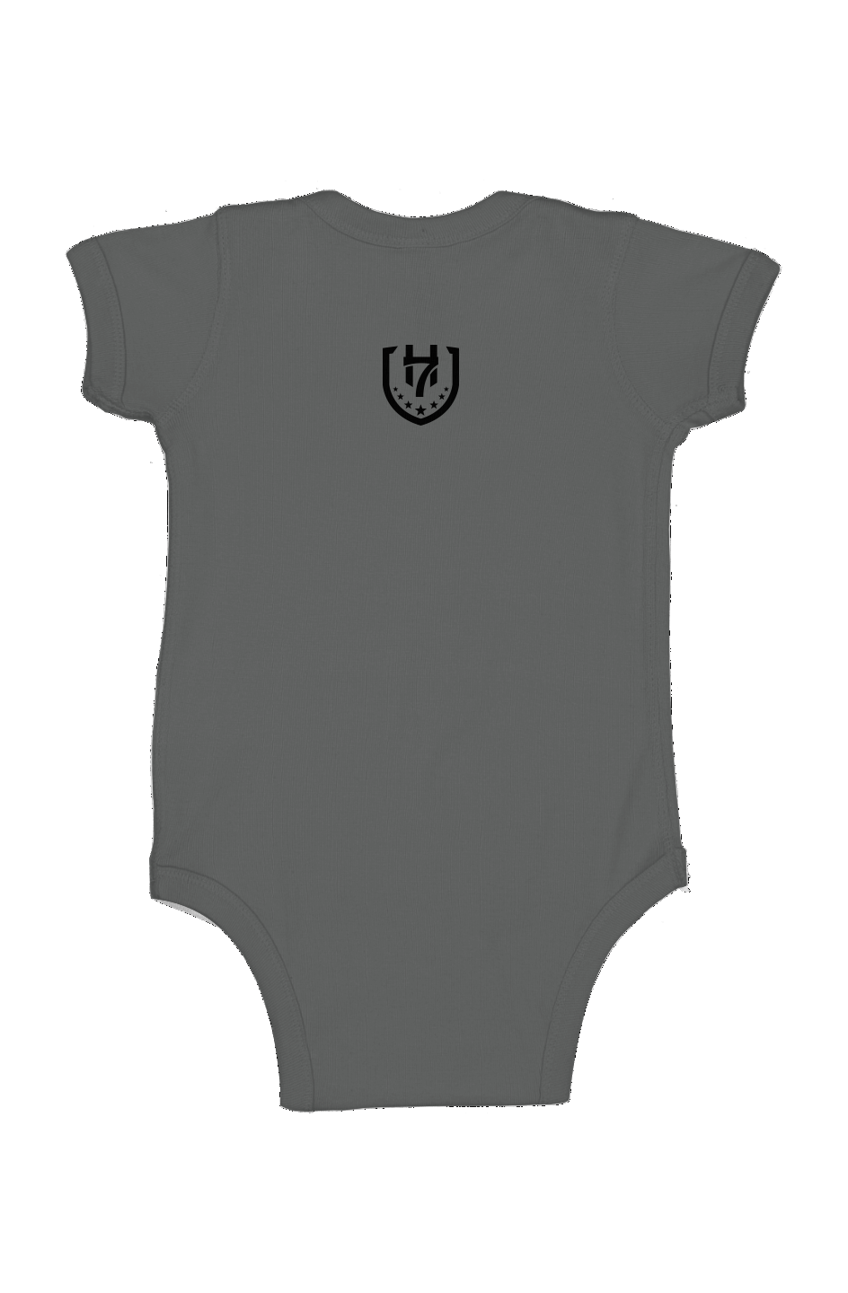 H7 Grey Infant Fine Jersey Bodysuit