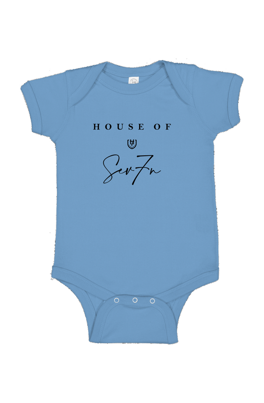H7 Light Blue Infant Fine Jersey Bodysuit