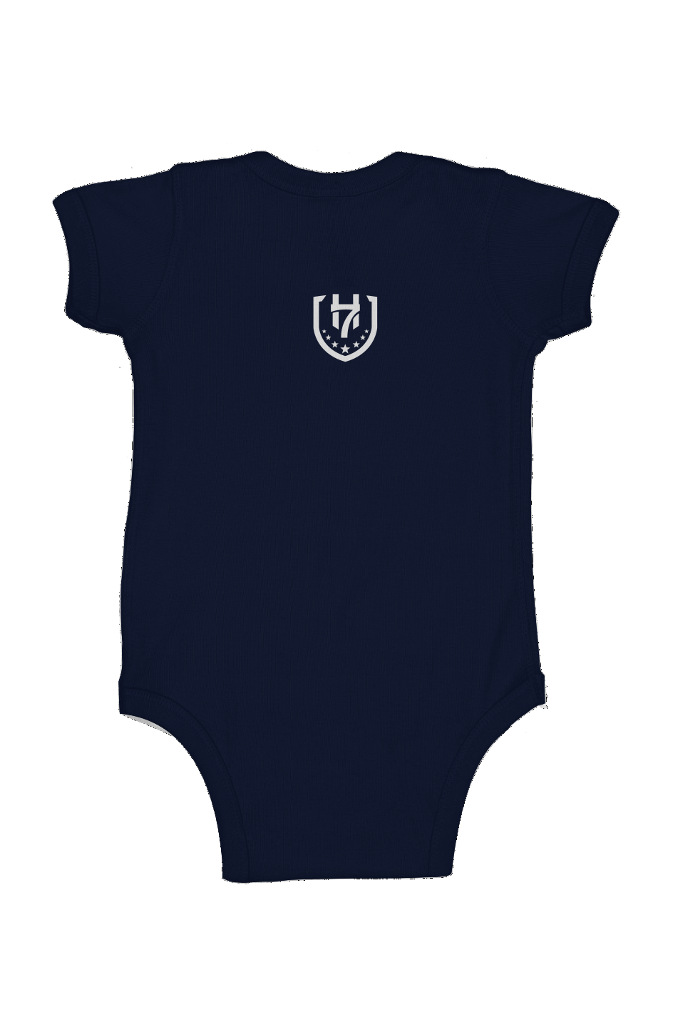 H7 Navy Infant Fine Jersey Bodysuit