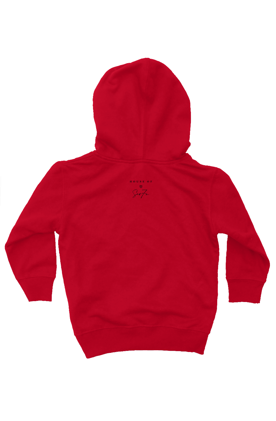 H7 Red kids fleece pullover hoodie