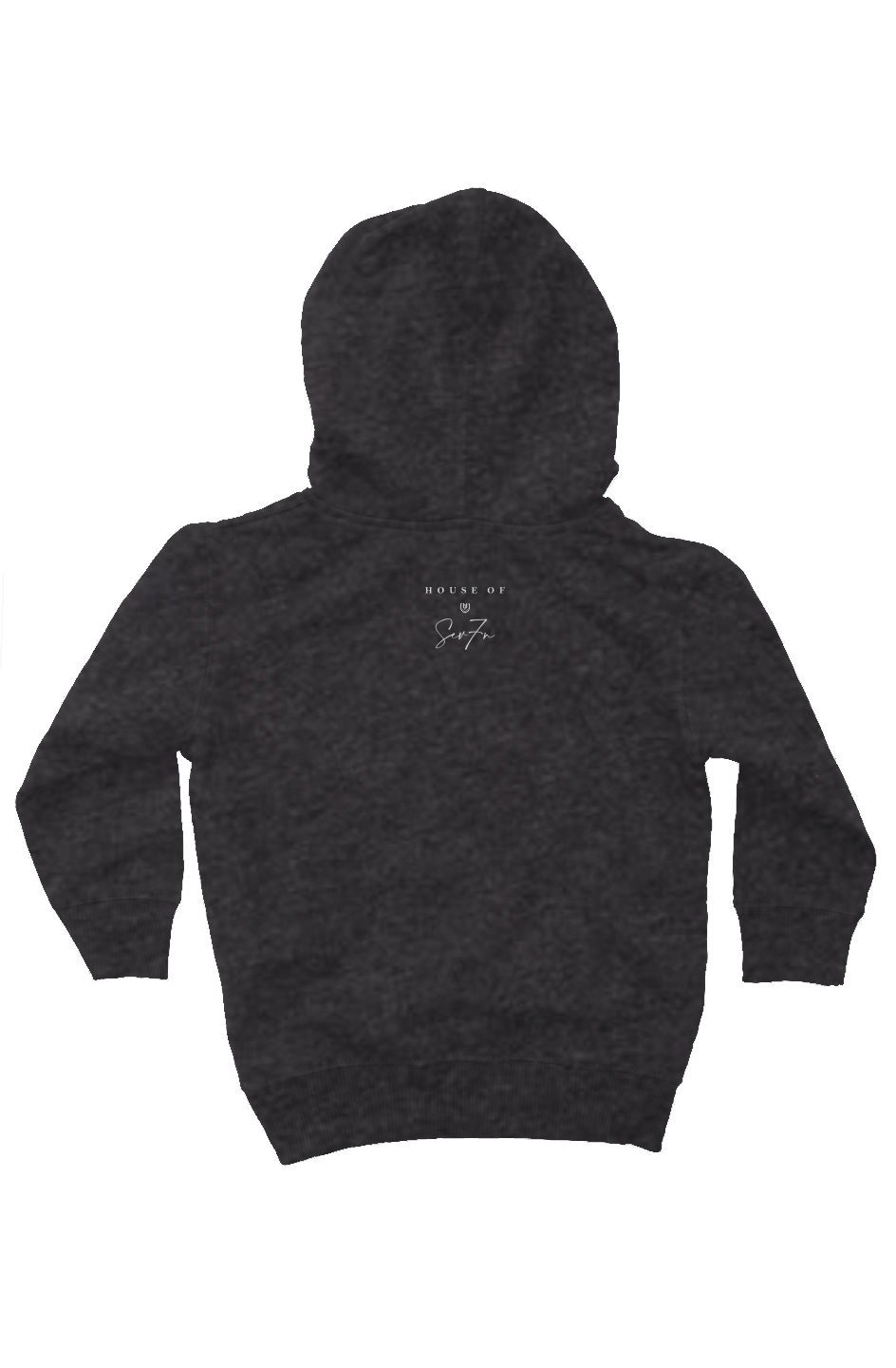 H7 Vintage Smoke kids fleece pullover hoodie