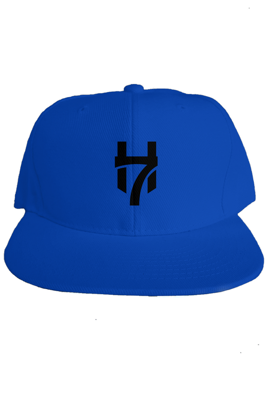 H7 Royal Blue/Black classic snapback