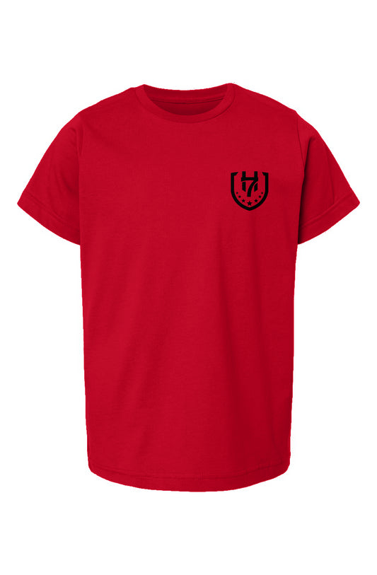 H7 Red Youth Fine Jersey T-Shirt