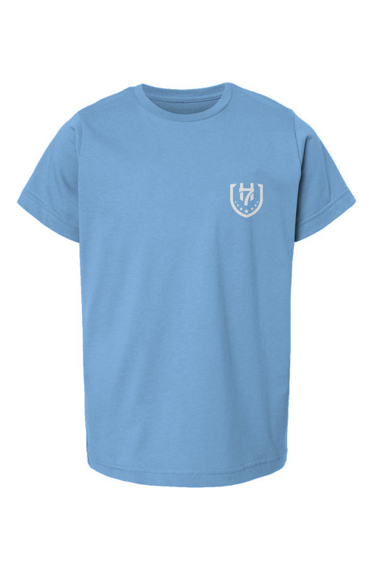 H7 Light Blue Youth Fine Jersey T-Shirt