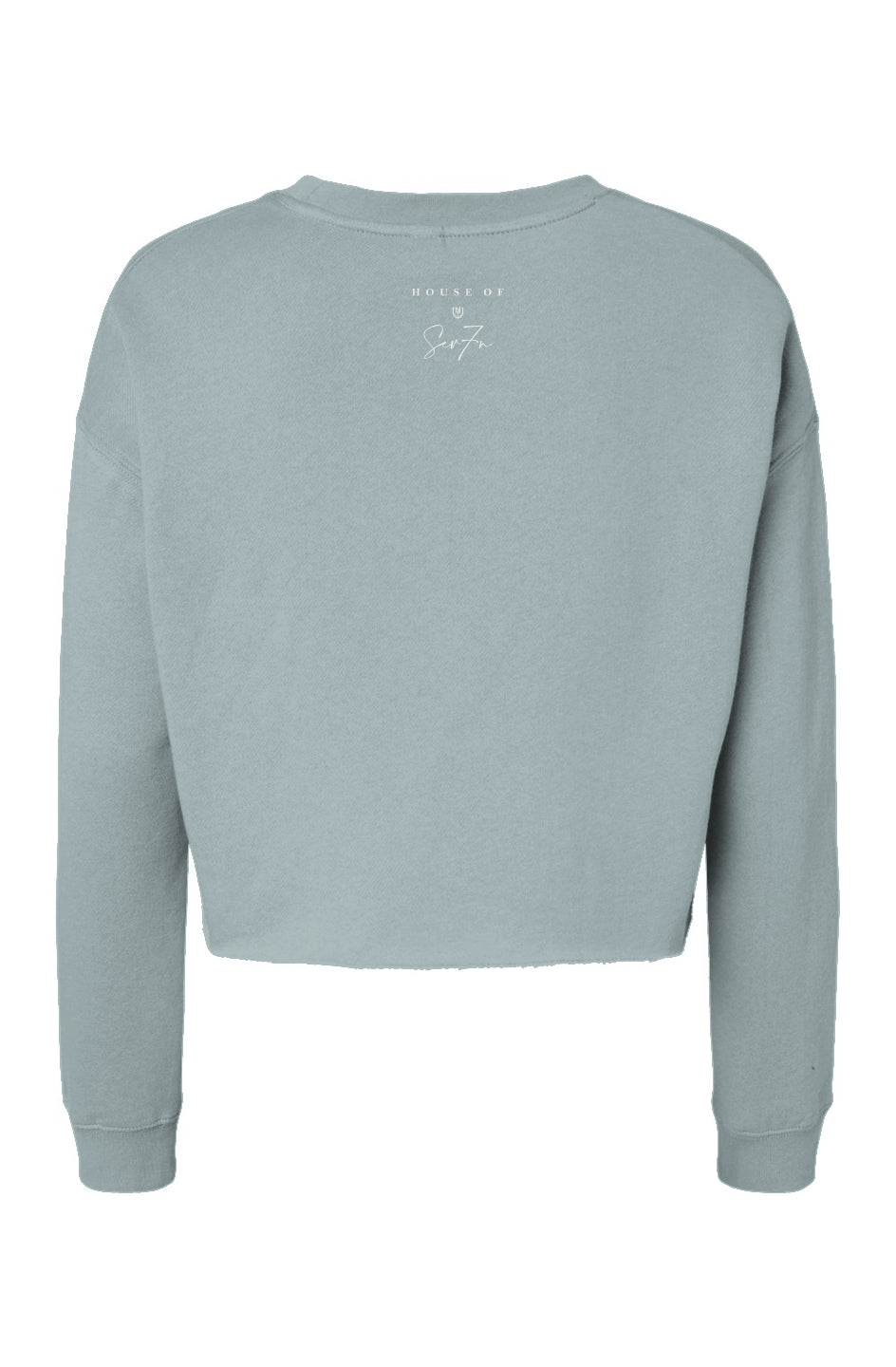 H7 Sage Lightweight Cropped Crew