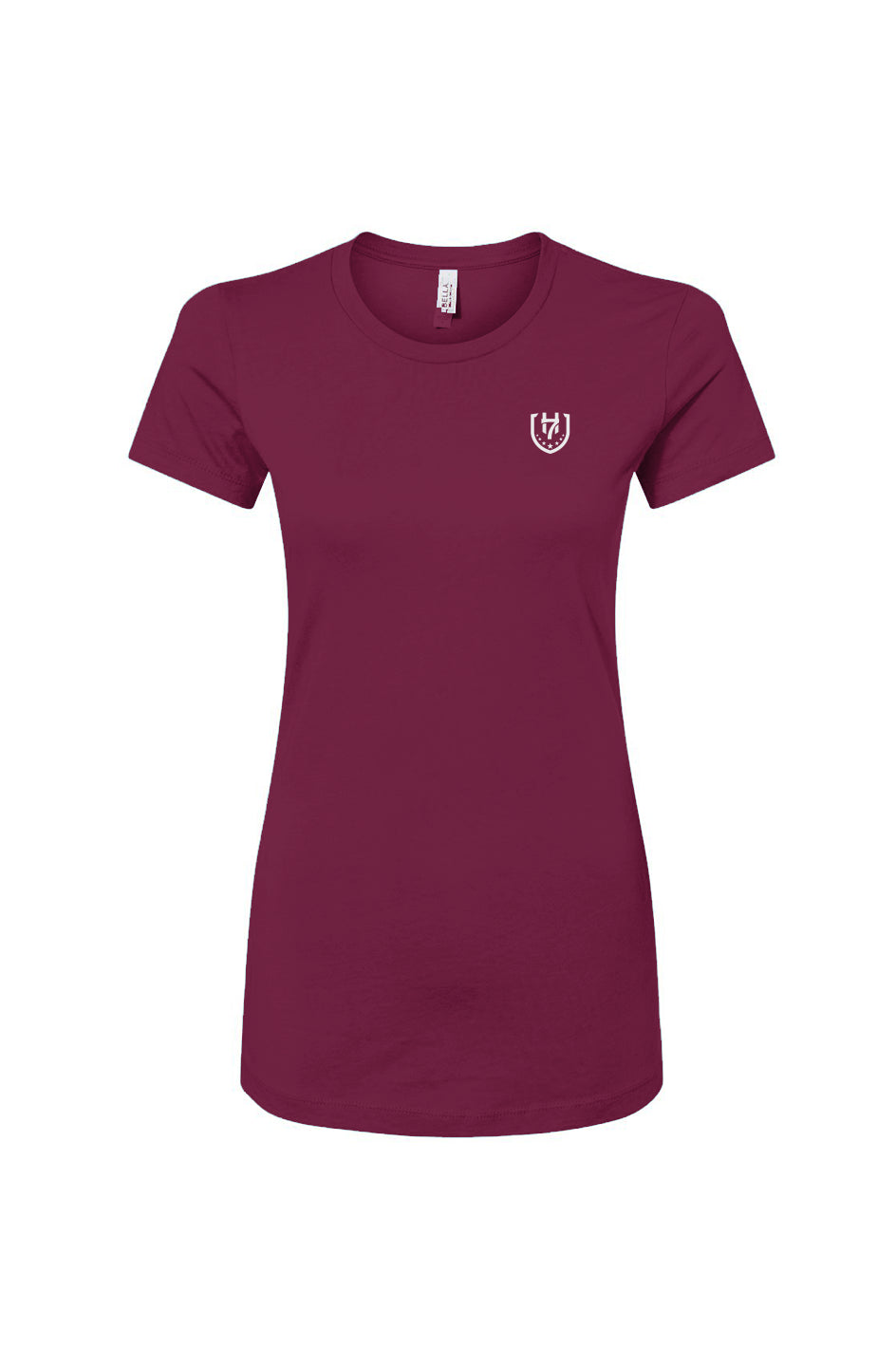 H7 Maroon Women&amp;#39;s Slim Fit Tee