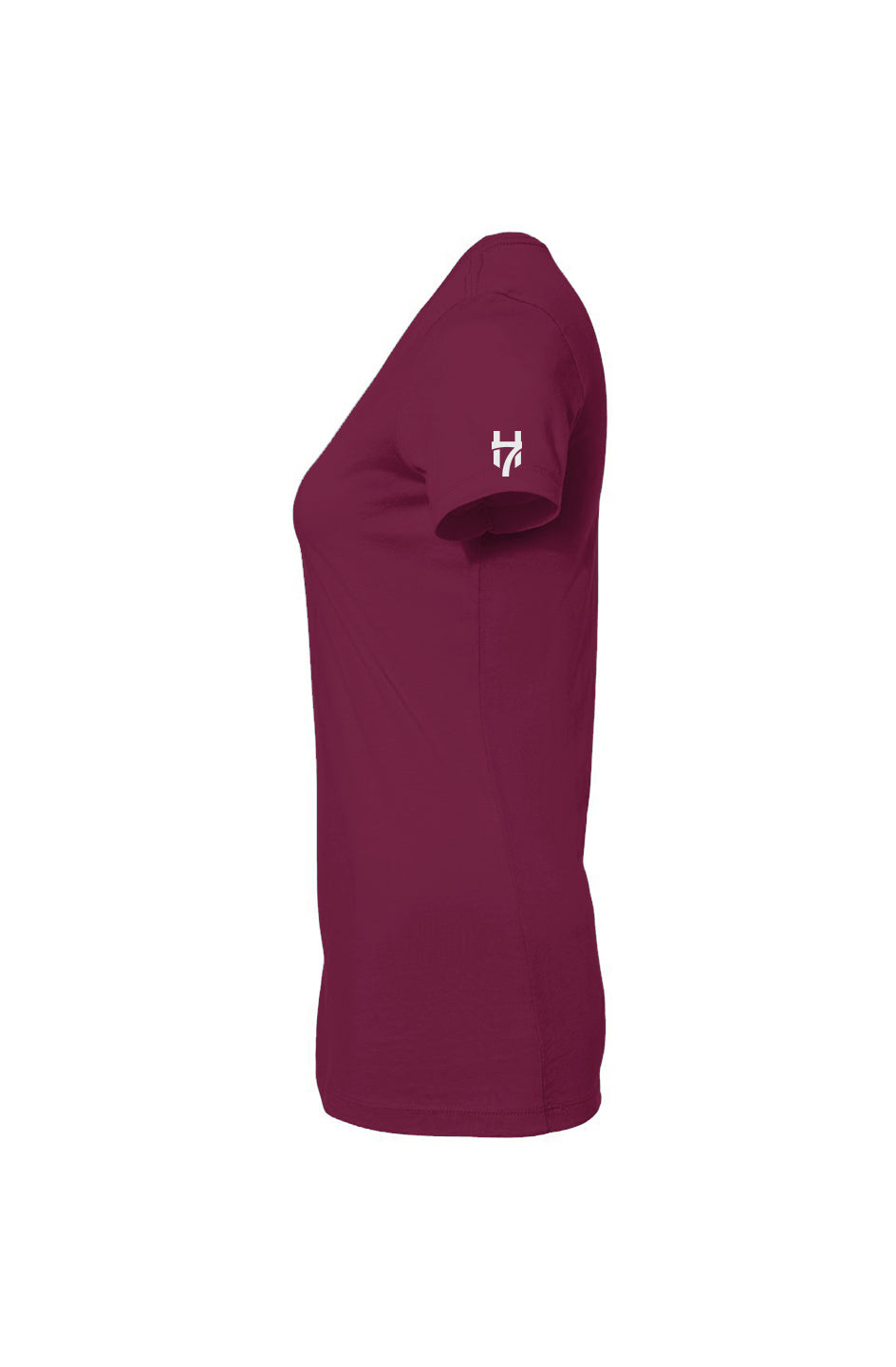 H7 Maroon Women&amp;#39;s Slim Fit Tee