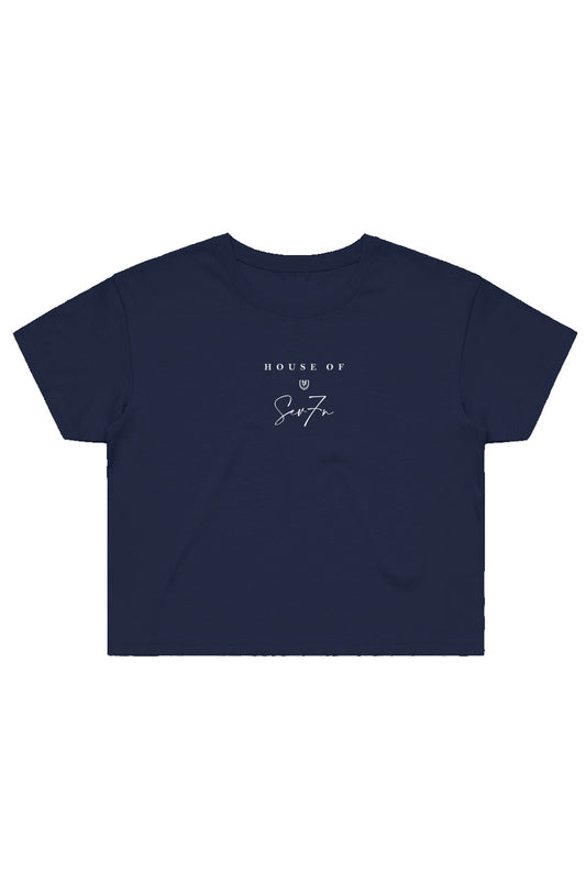 H7 Navy Street Crop Tee