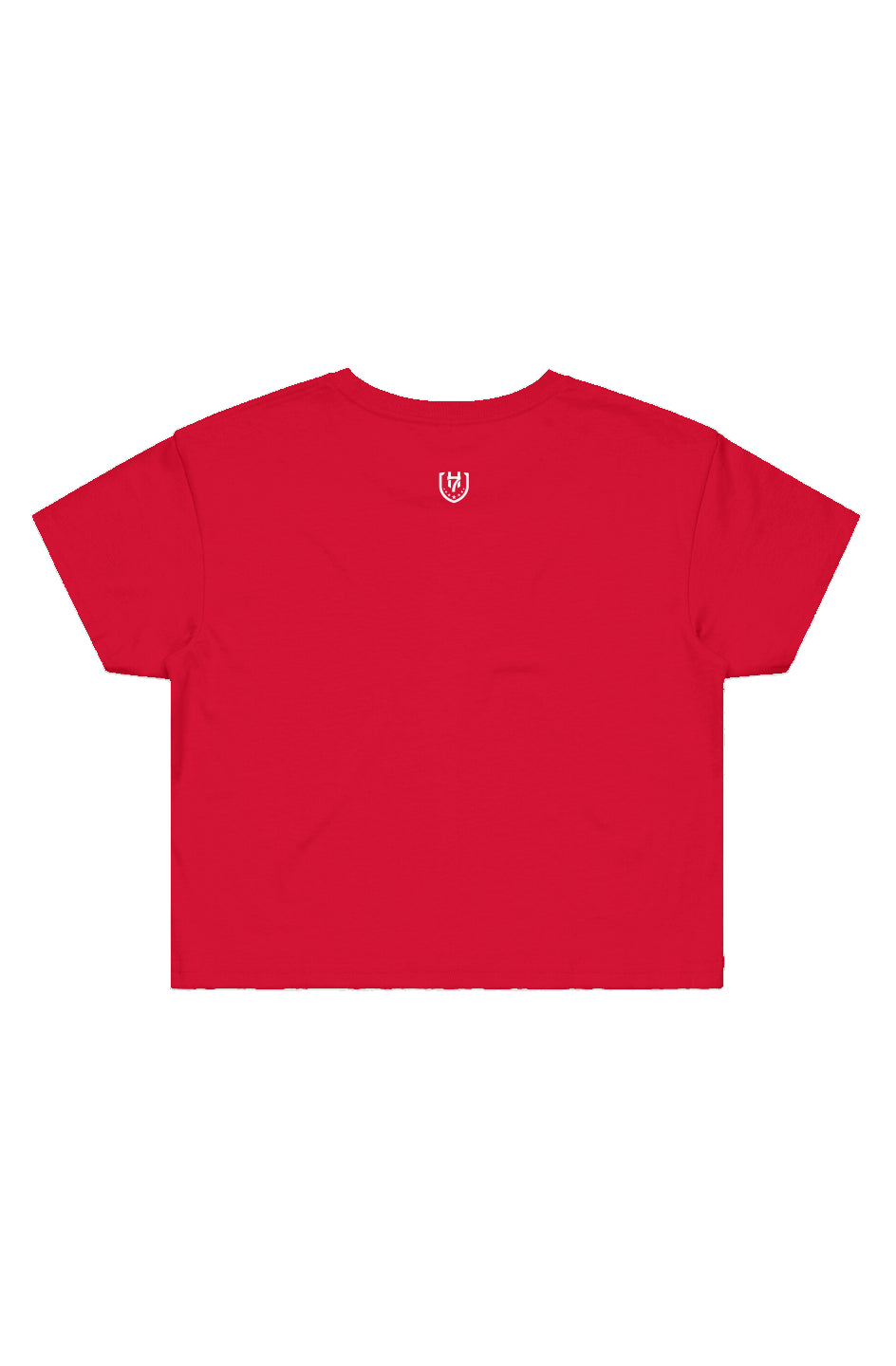 H7 Red Street Crop Tee