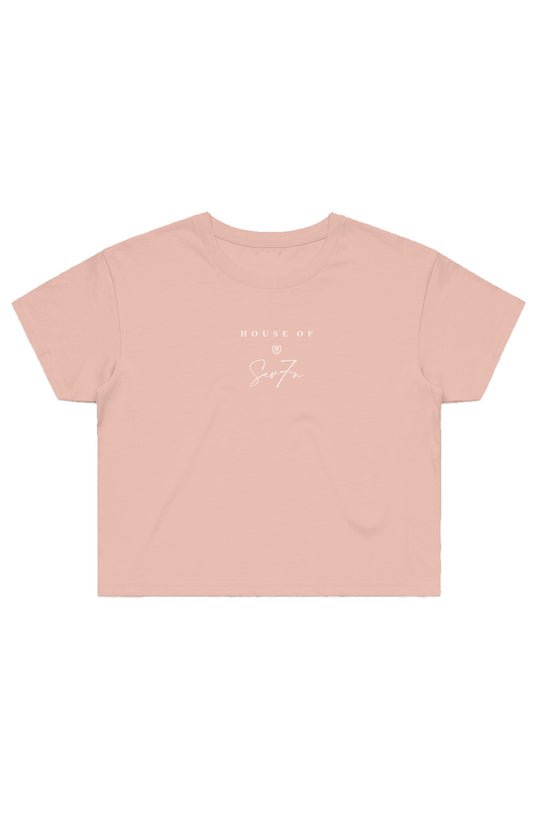 H7 Pink Street Crop Tee