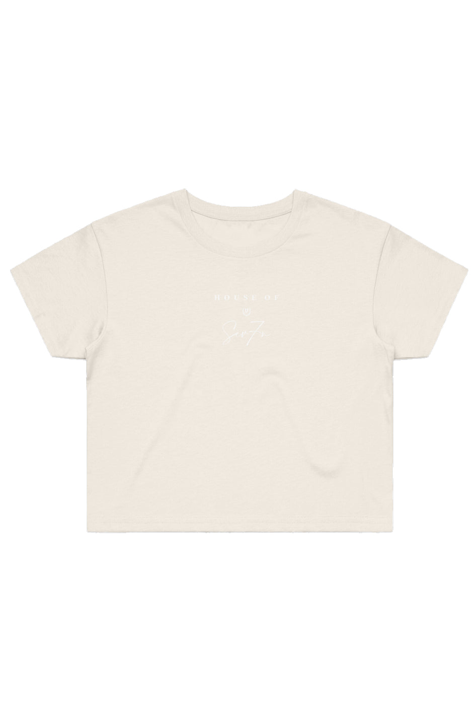 H7 Ecru Street Crop Tee