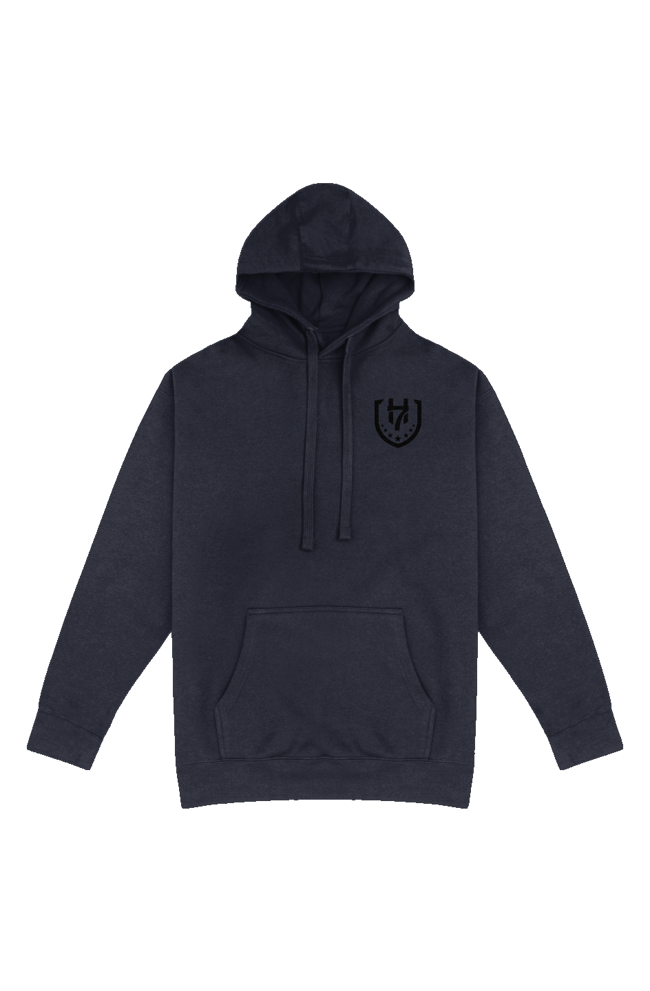 H7 Navy Premium Pullover Hoodie