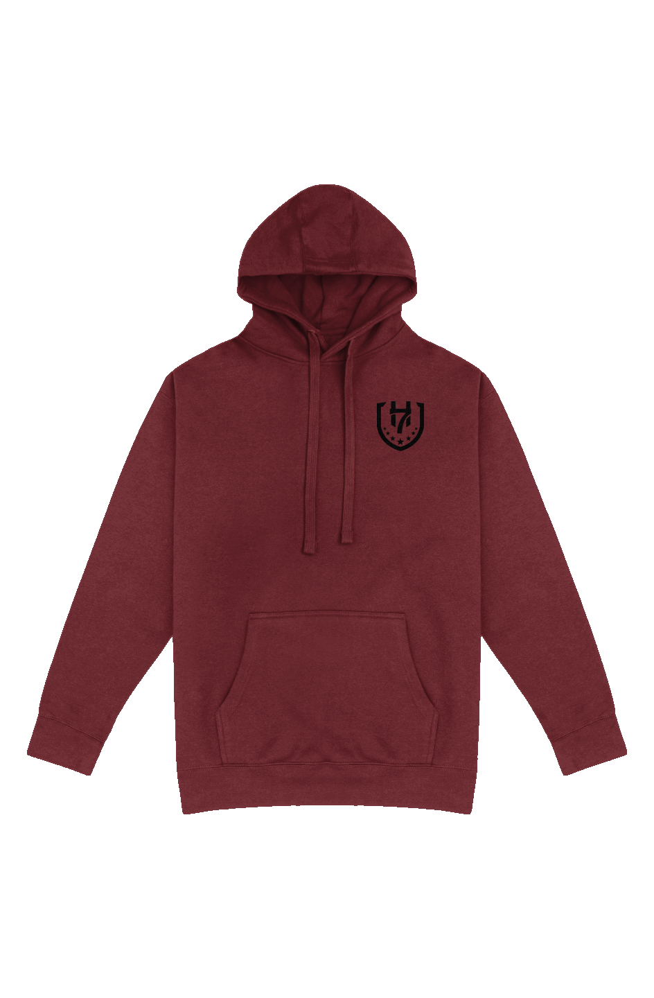 H7 Maroon Premium Pullover Hoodie