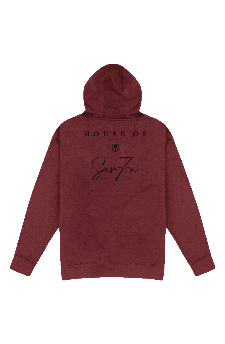 H7 Maroon Premium Pullover Hoodie