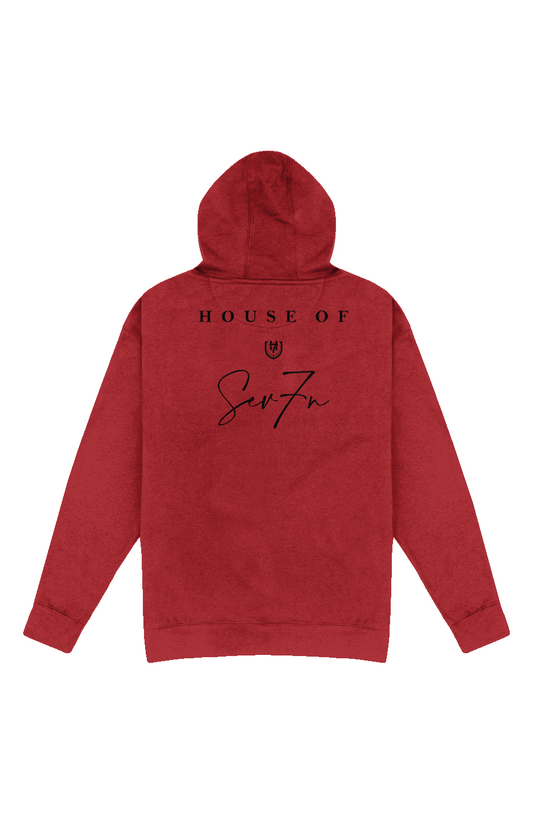 H7 Red Premium Pullover Hoodie