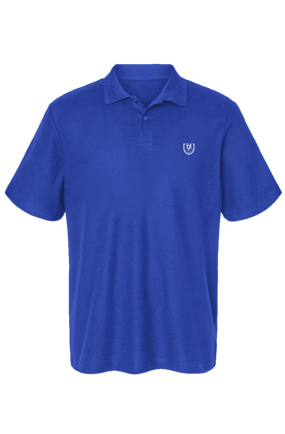 H7 Royal Gildan Cotton Pique Polo
