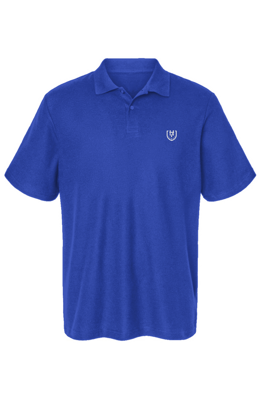 H7 Royal Gildan Cotton Pique Polo