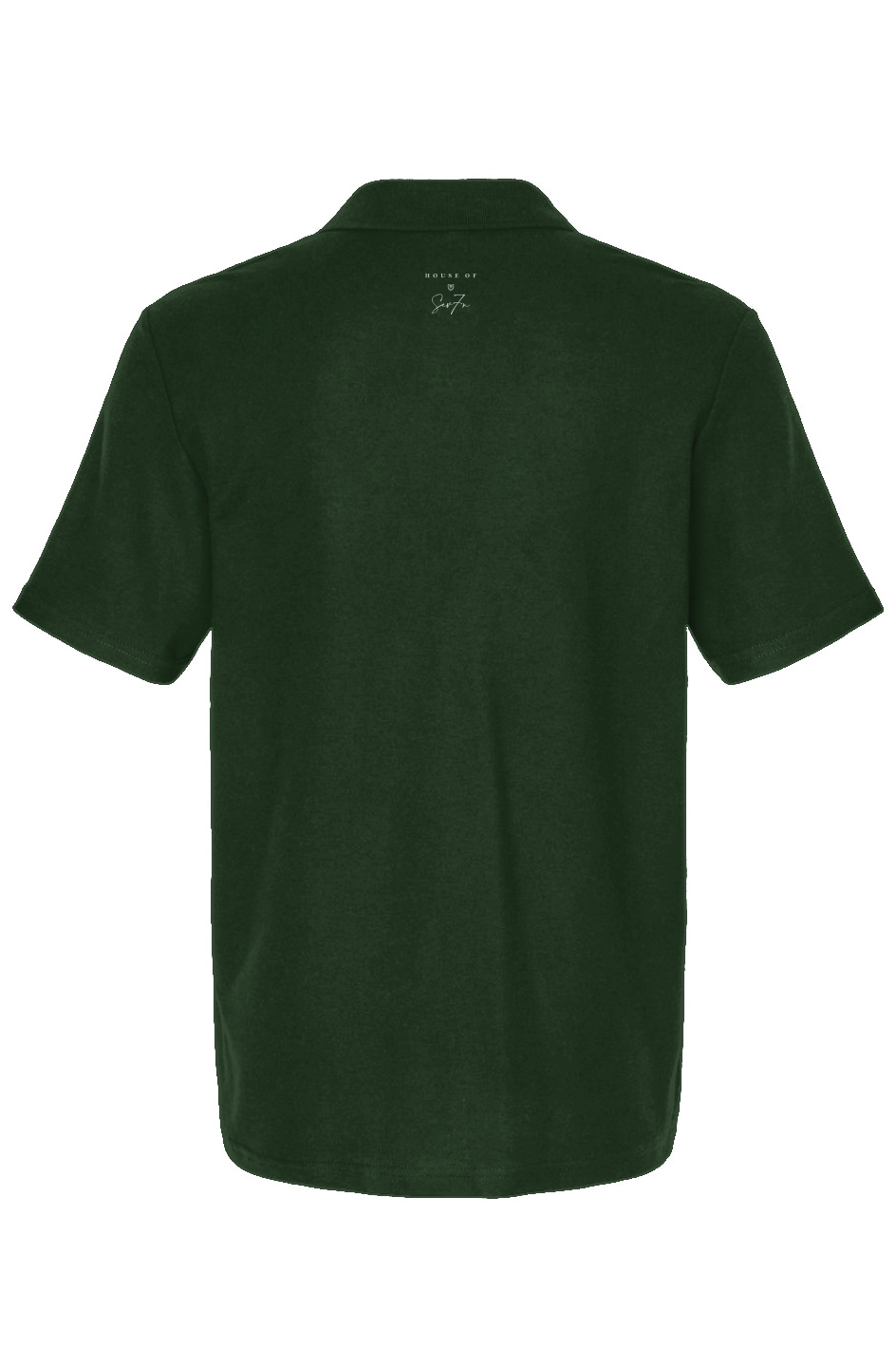 H7 Forrest Green Gildan Cotton Pique Polo