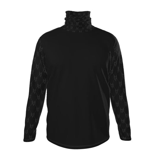 Mens Slim Fit Roll Neck