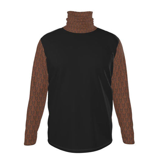 Mens Slim Fit Roll Neck