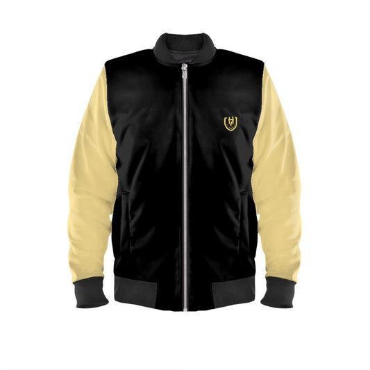 Mens Reversible Silk Bomber Jacket
