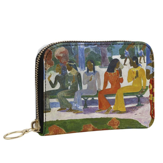 Small Leather Zip Purse