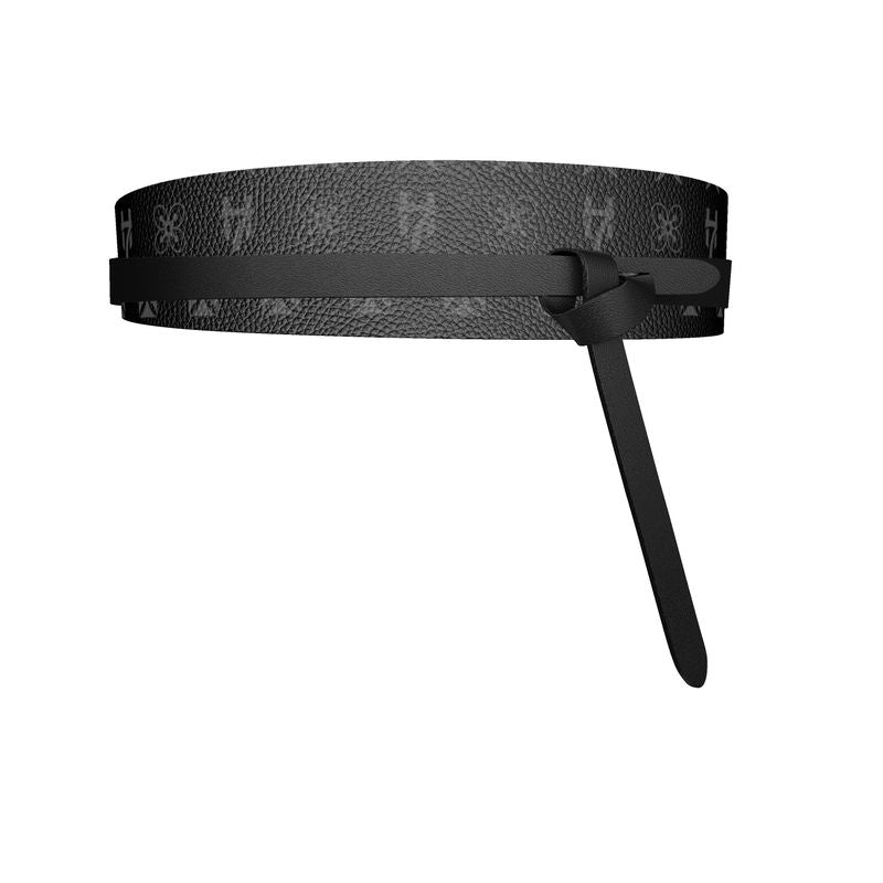 Womens Leather Wrap Belt