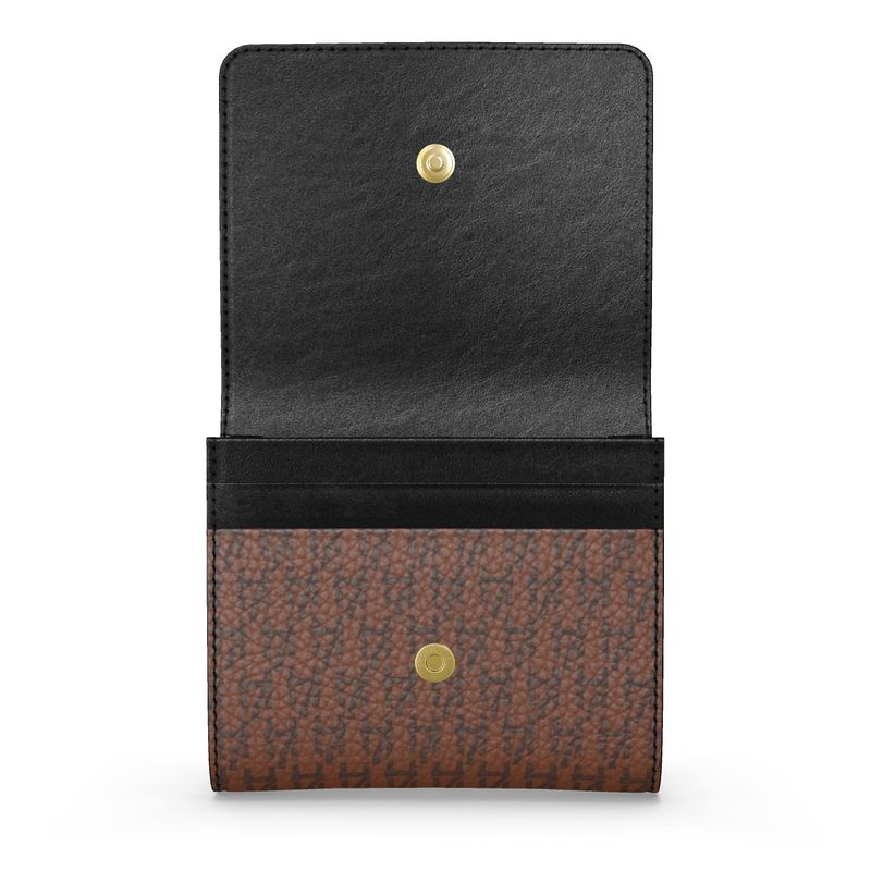 Small Leather Foldover Purse