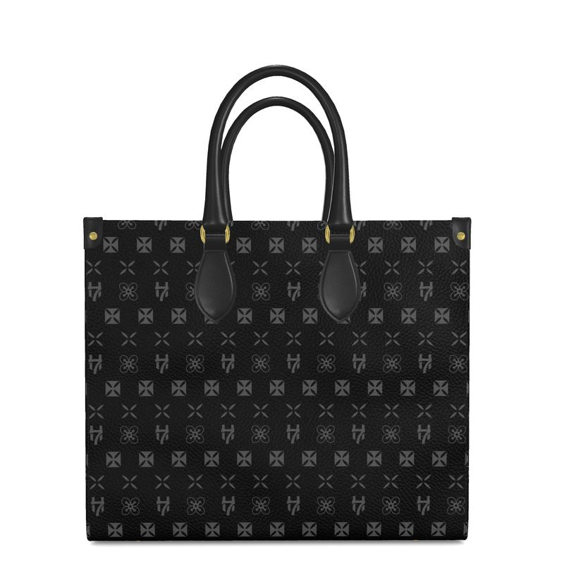 Leather Shopper Bag