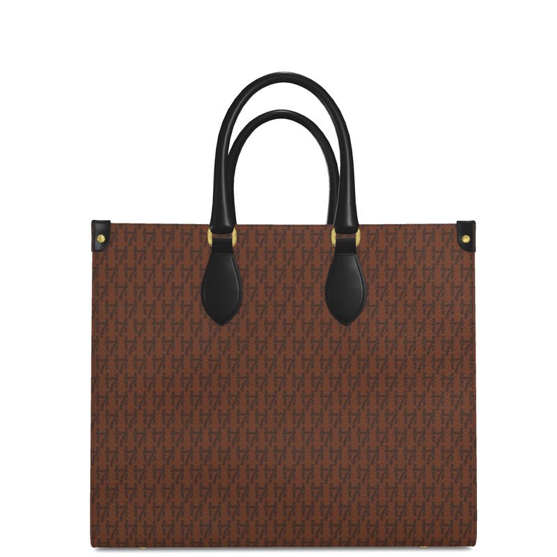 Leather Shopper Bag