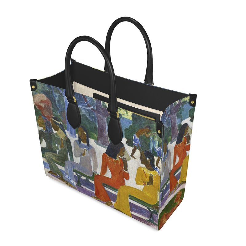 Leather Shopper Bag