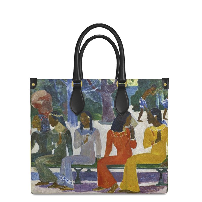 Leather Shopper Bag