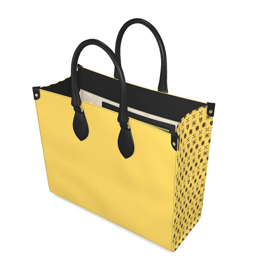 Leather Shopper Bag