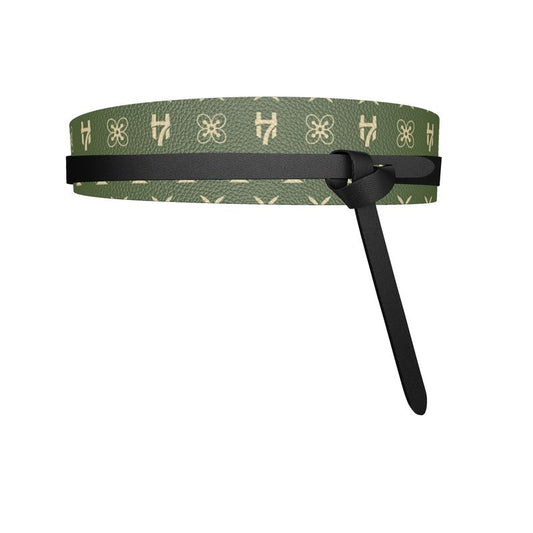 Womens Leather Wrap Belt