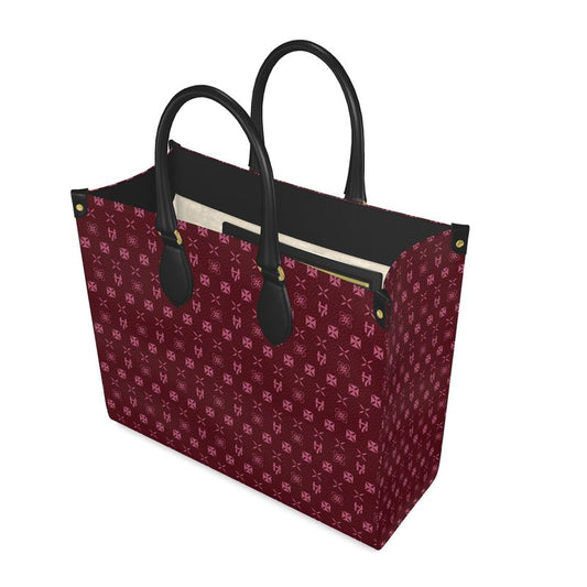 Leather Shopper Bag