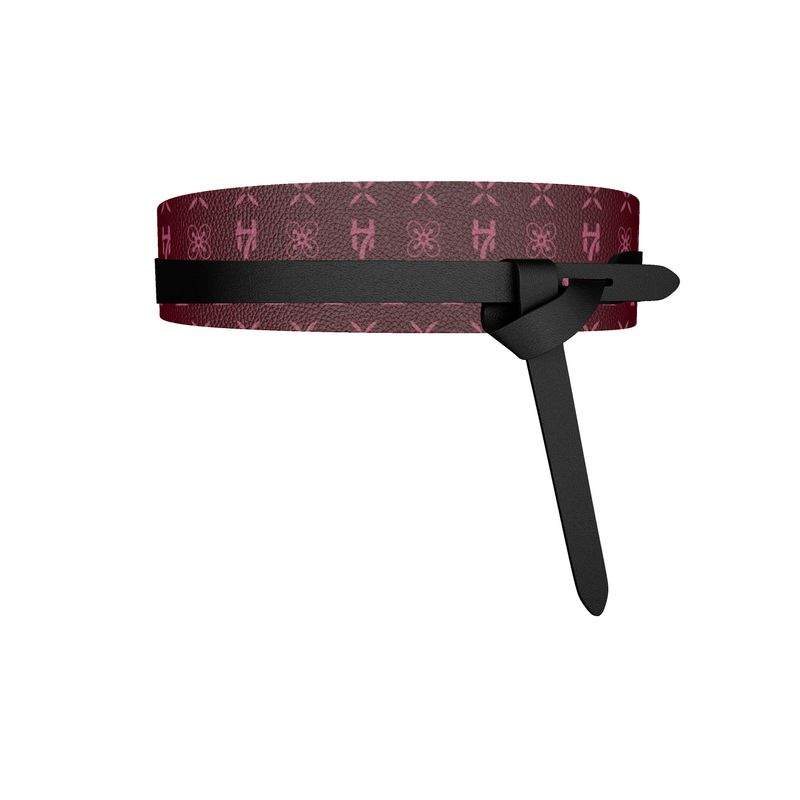 Womens Leather Wrap Belt